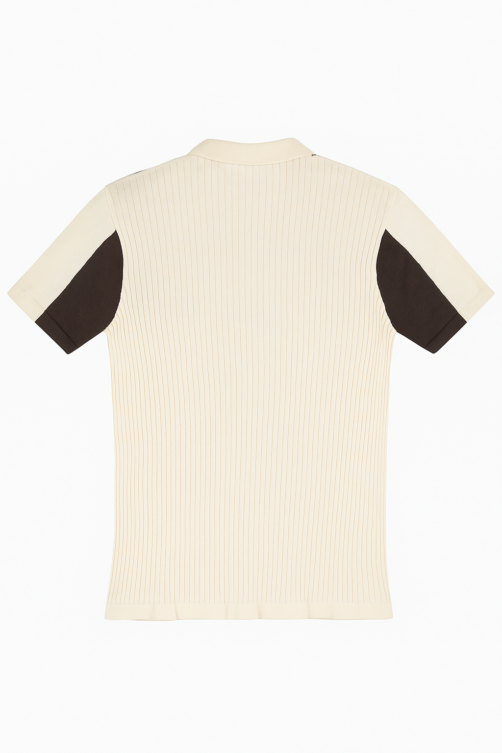 RETRO TWO-TONE KNIT SHIRT