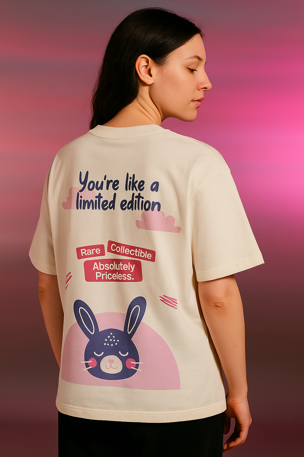 COMPLEX CHARACTER ARC OVERSIZED T SHIRT