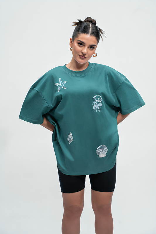 LOST AT SEA OVERSIZED T SHIRT