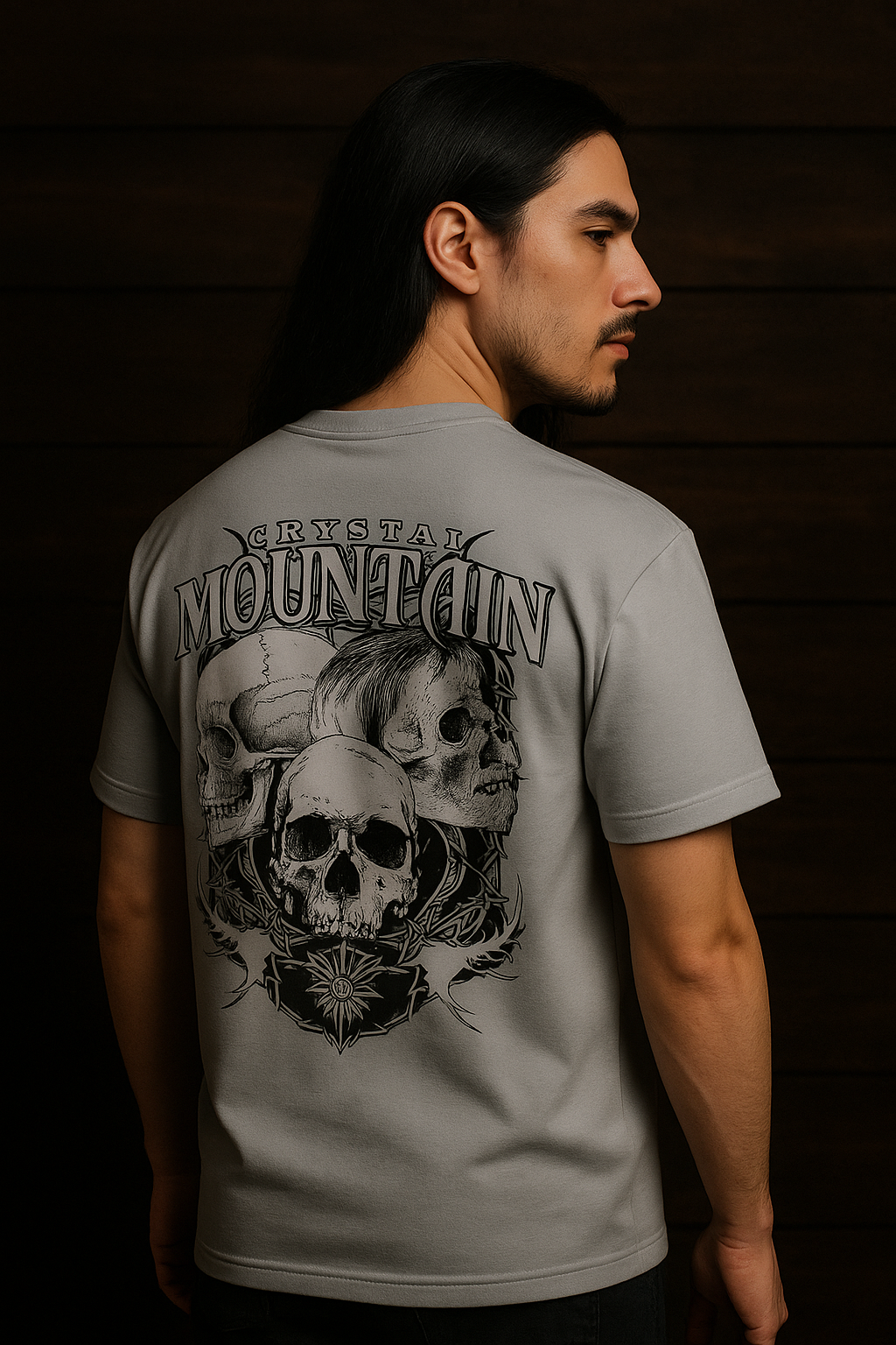 CRYSTAL MOUNTAIN OVERSIZED T-SHIRT