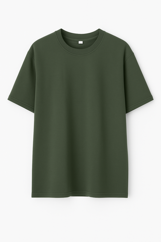 FOREST GREEN OVERSIZED T-SHIRT