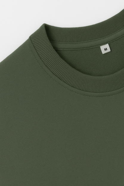 FOREST GREEN OVERSIZED T-SHIRT