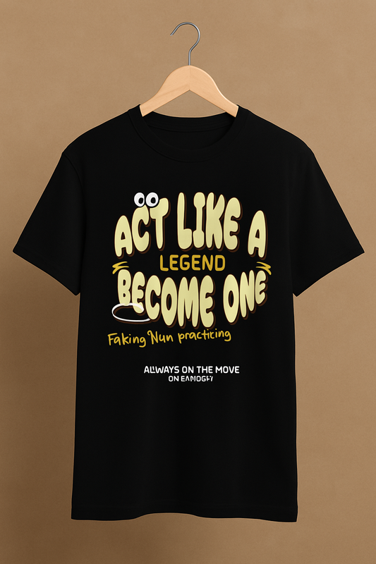 ACT LIKE A LEGEND OVERSIZED T SHIRT