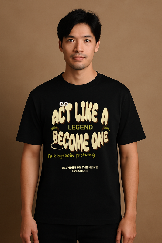 ACT LIKE A LEGEND OVERSIZED T SHIRT