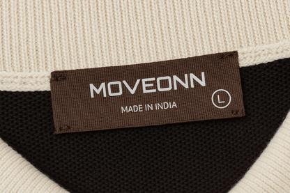 CREAM MOCHA STRIPE POLO SLIM FIT