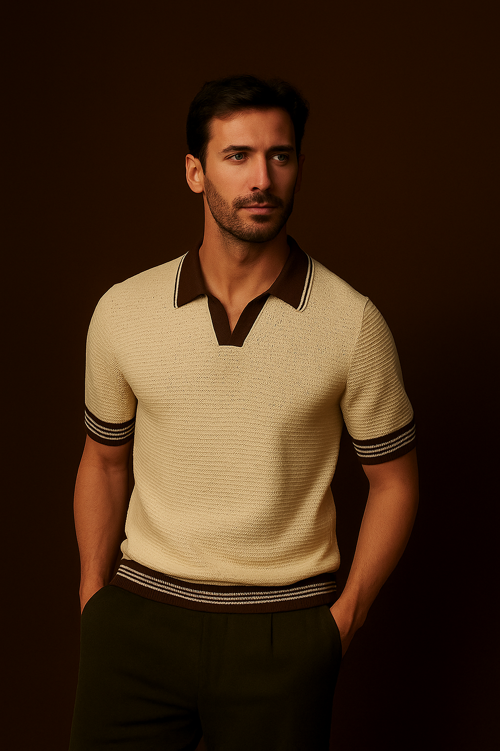DUNE CLUB POLO KNITTED SLIM FIT