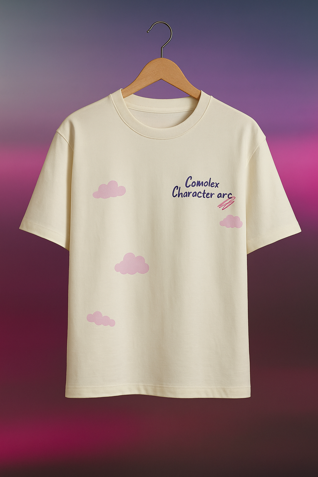 COMPLEX CHARACTER ARC OVERSIZED T SHIRT