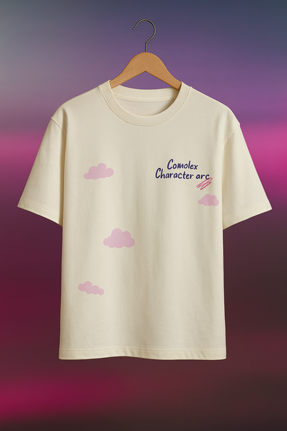COMPLEX CHARACTER ARC OVERSIZED T SHIRT
