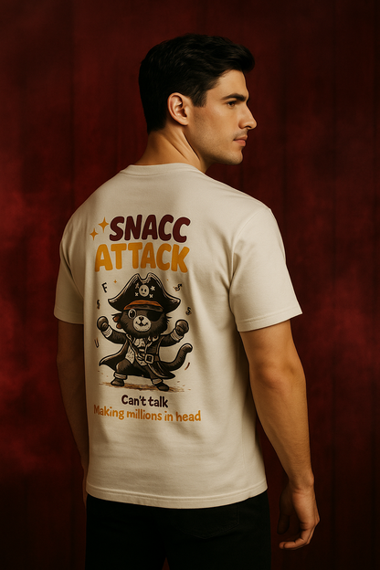 SNACC ATTACK OVERSIZED T SHIRT