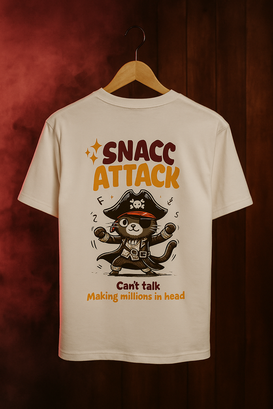 SNACC ATTACK OVERSIZED T SHIRT