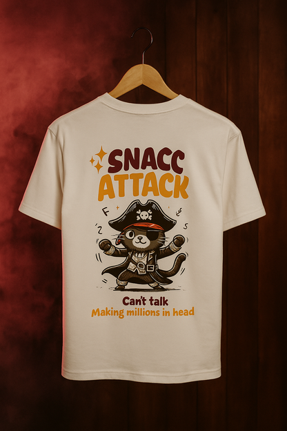 SNACC ATTACK OVERSIZED T SHIRT