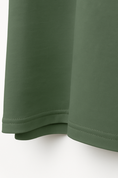 FOREST GREEN OVERSIZED T-SHIRT