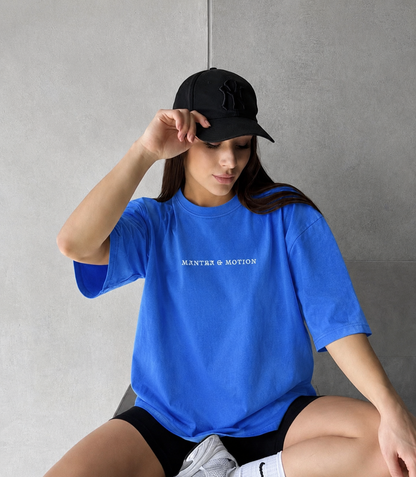 MOTION & MANTRA OVERSIZED T SHIRT