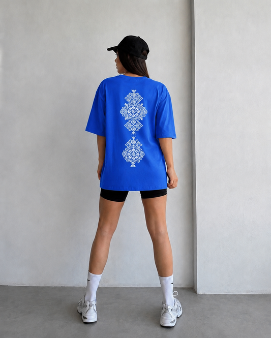 MOTION & MANTRA OVERSIZED T SHIRT